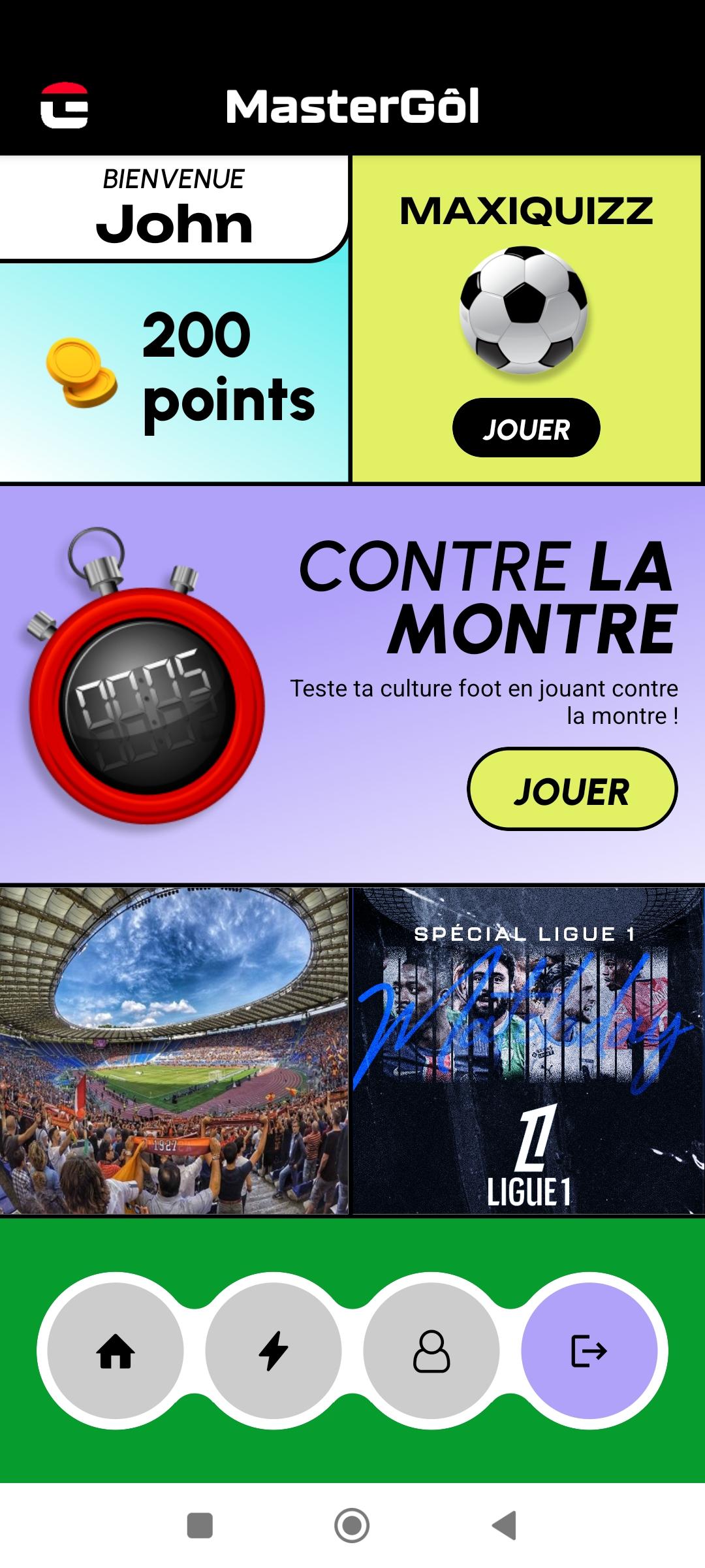 Page d'accueil Mastergol